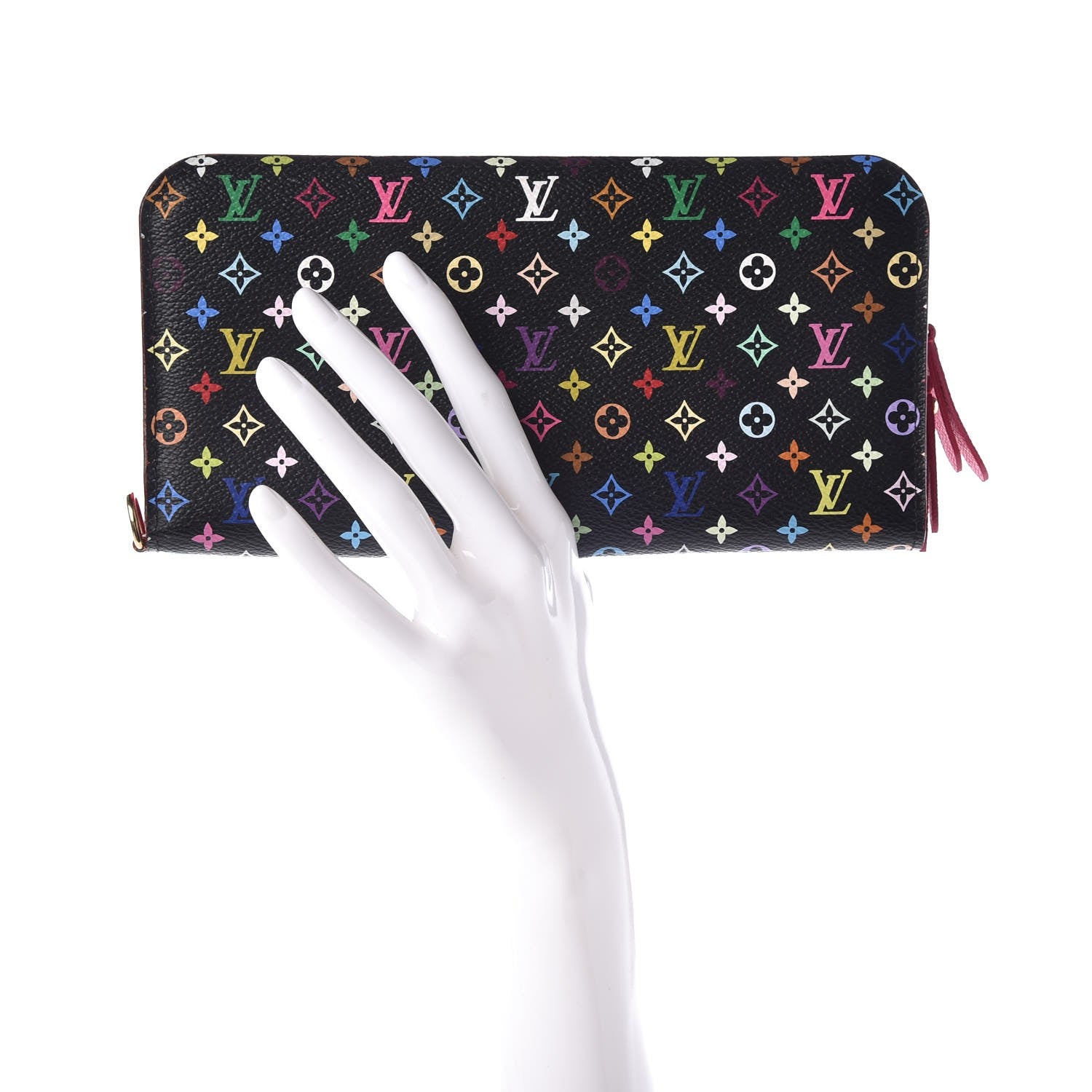 Louis Vuitton Monogram Multicolor Insolite Wallet Black Grenade 2 of 7