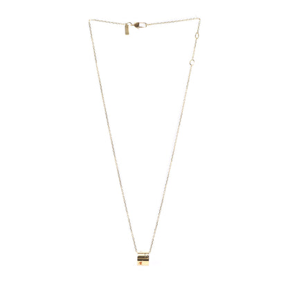 Gucci 18K Yellow Gold Icon Heart Twirl Pendant Necklace 3 of 5