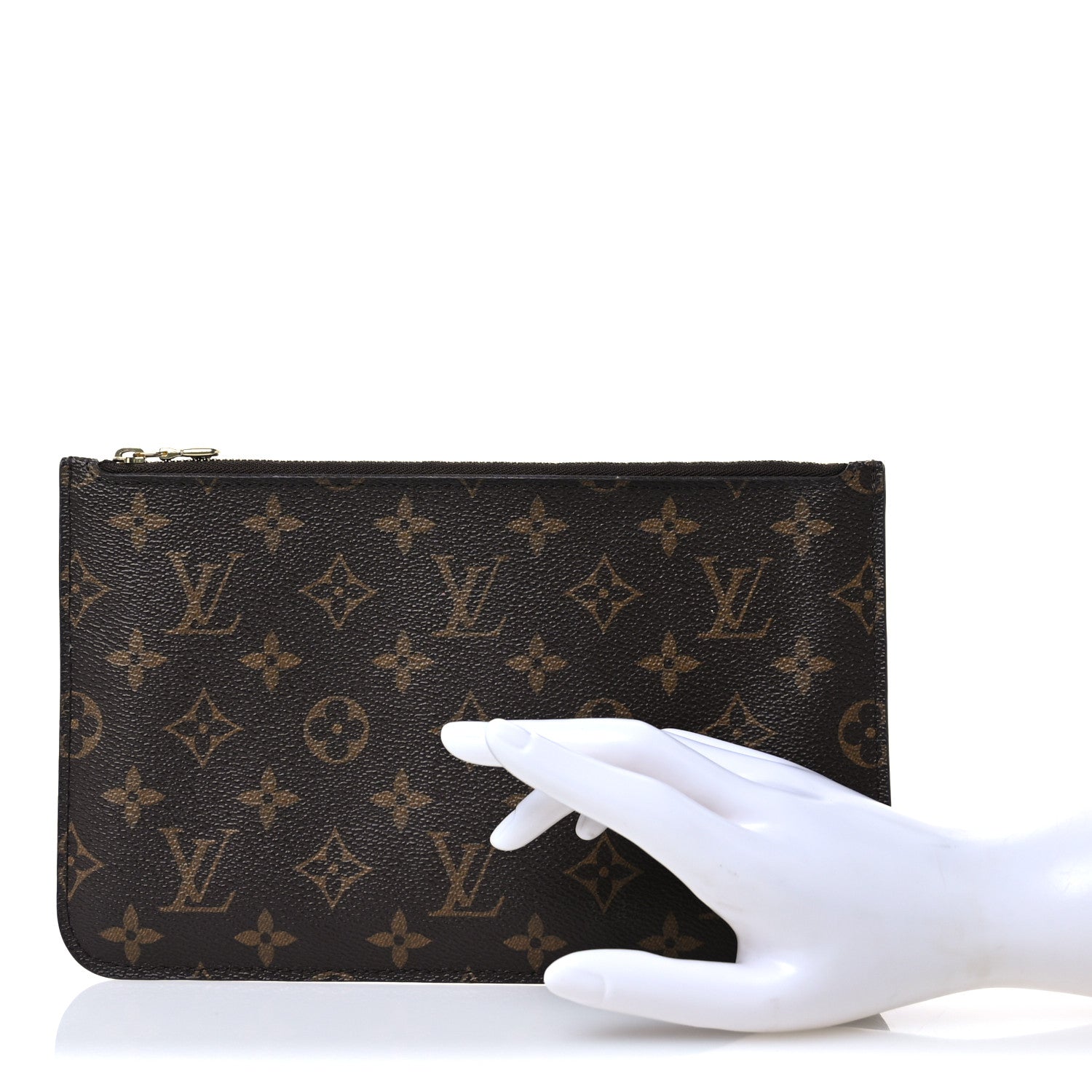 Louis Vuitton Monogram Neverfull MM GM Pochette 2 of 7