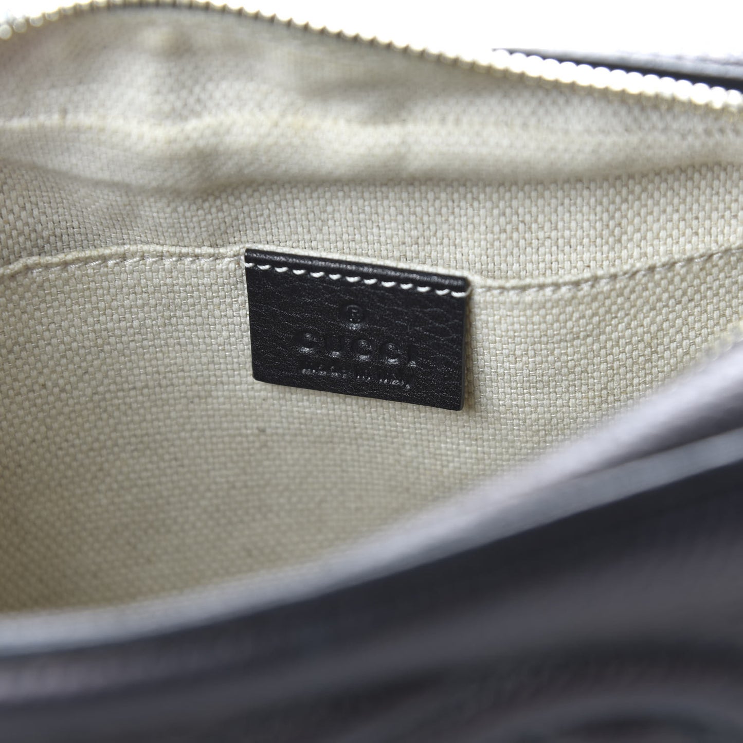 Pebbled Calfskin Small Soho Disco Bag Black