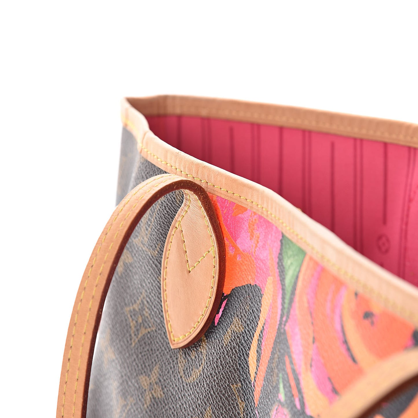 Monogram Roses Neverfull MM