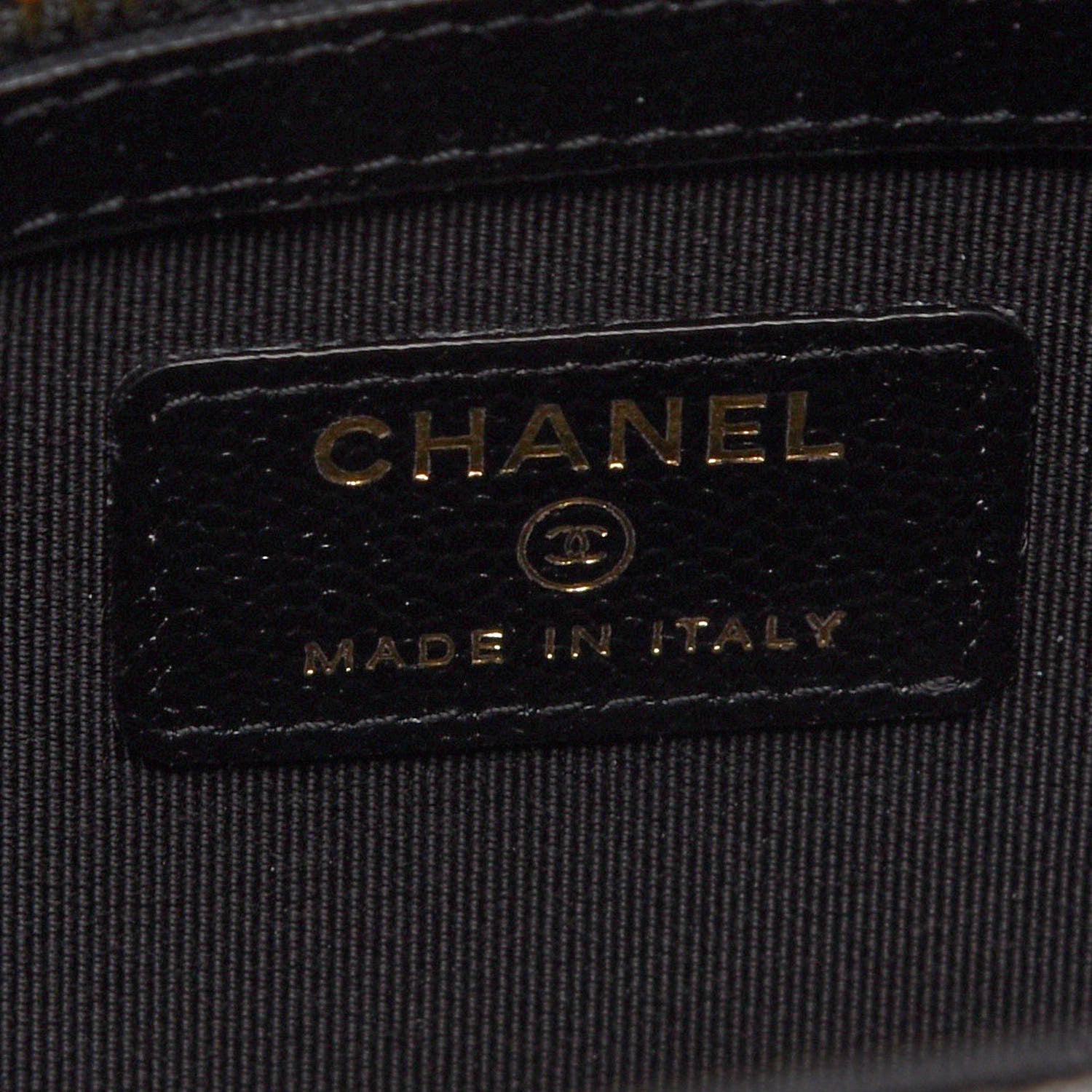 Chanel Caviar Quilted Medium Golden Class Pouch Black 6 of 8