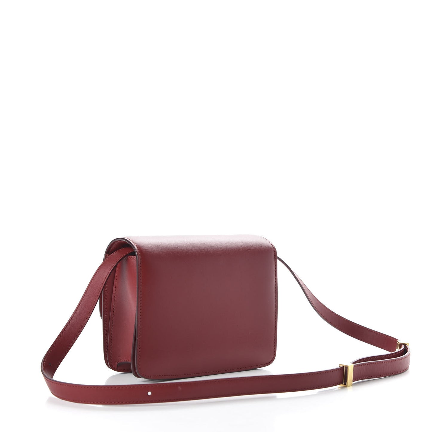 Box Calfskin Small Classic Box Flap Bag Red