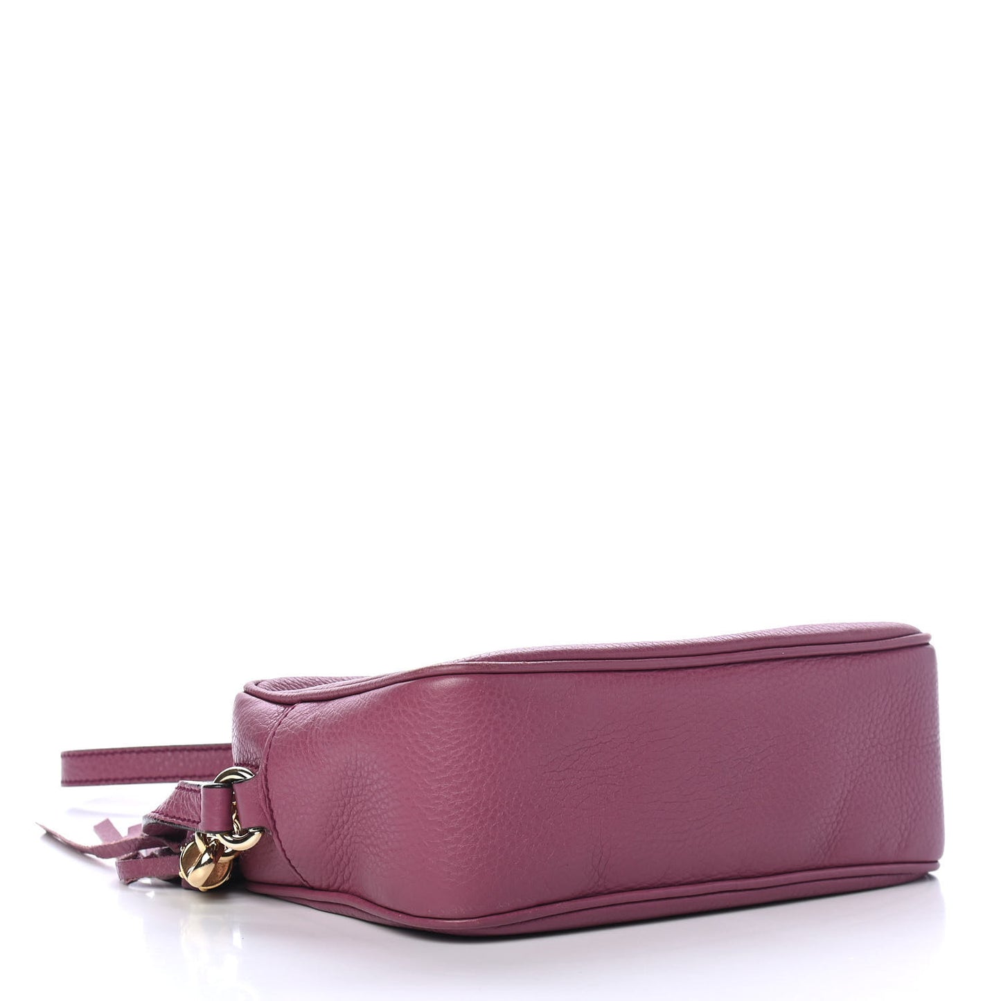 Pebbled Calfskin Small Soho Disco Bag Peonia Flower