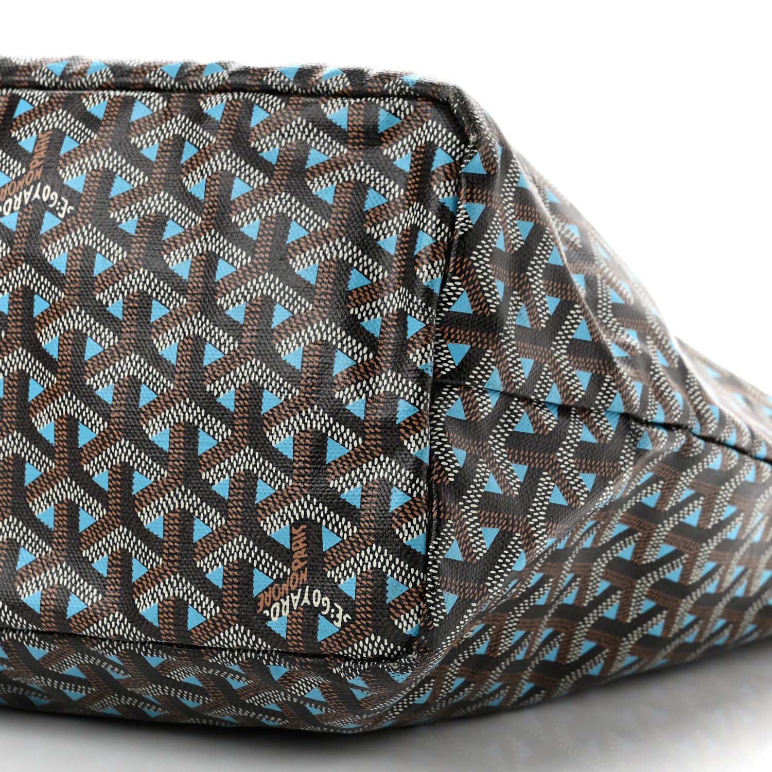 Goyard Goyardine Saint Louis Claire Voie PM Black Opaline 10 of 10