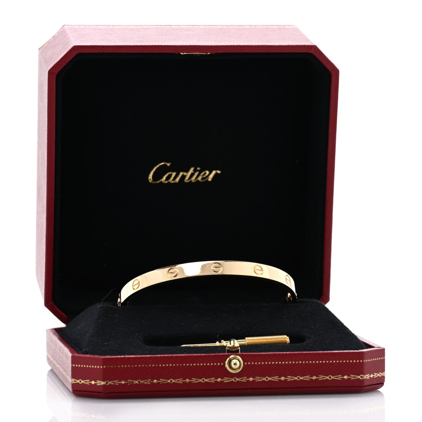 18K Yellow Gold LOVE Bracelet 20