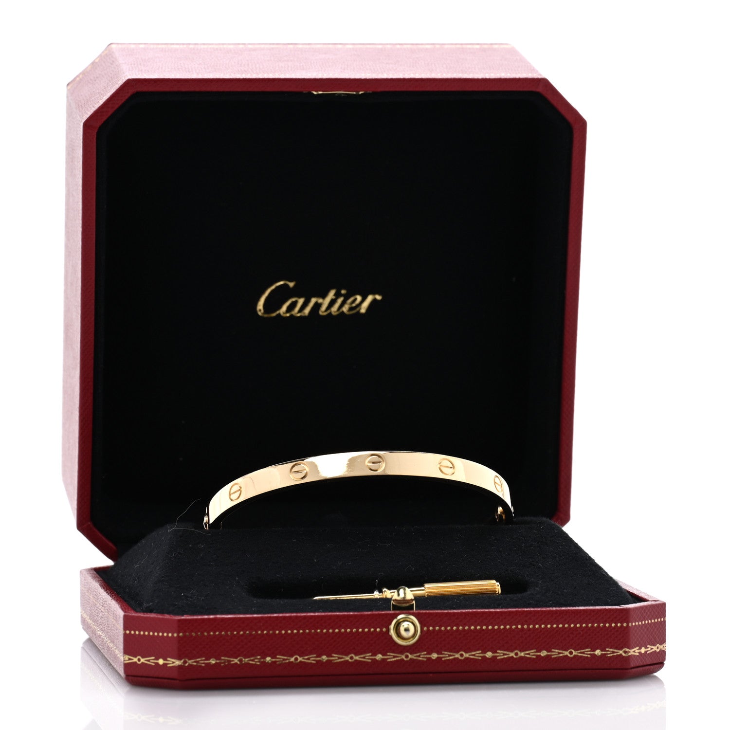 Cartier 18K Yellow Gold LOVE Bracelet 20 7 of 7