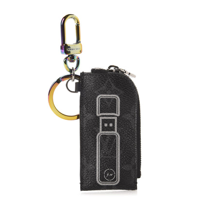 Louis Vuitton Monogram Eclipse Flash Fragment Key Pouch 1 of 6