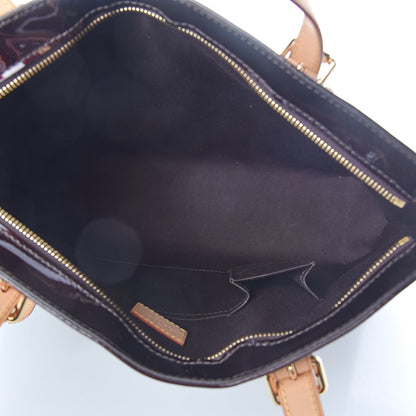 Louis Vuitton Vernis Brentwood Amarante 5 of 8