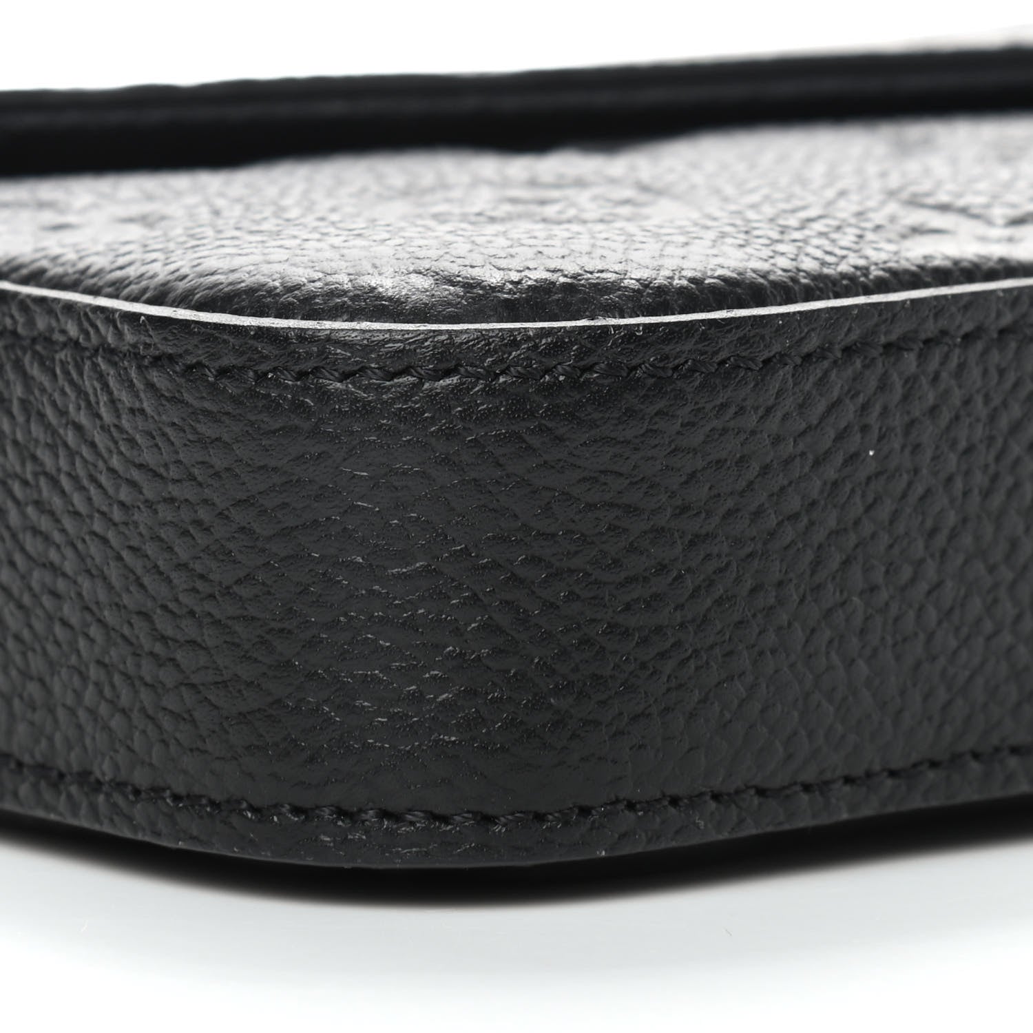 Louis Vuitton Empreinte Pochette Felicie Chain Wallet Black 9 of 10