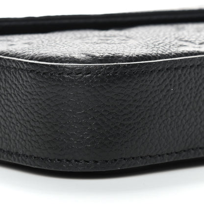 Louis Vuitton Empreinte Pochette Felicie Chain Wallet Black 9 of 10