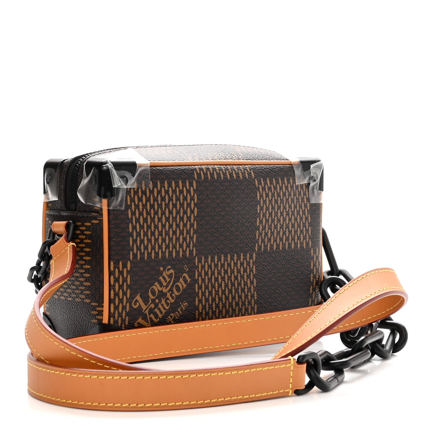 Louis Vuitton X NIGO Giant Damier Ebene Monogram Mini Soft Trunk 3 of 9