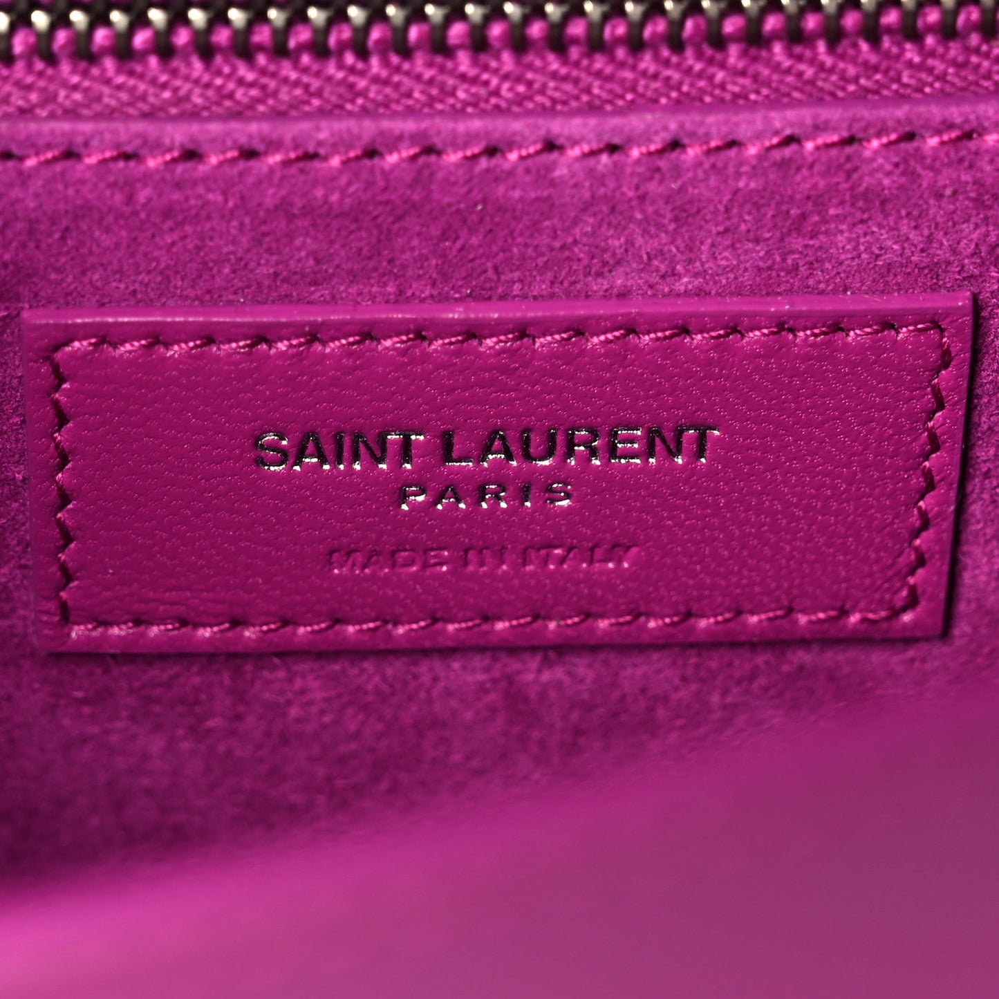 Smooth Calfskin Le Carre Shoulder Bag Purple