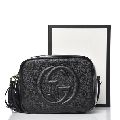 Gucci Pebbled Calfskin Small Soho Disco Bag Black 9 of 9