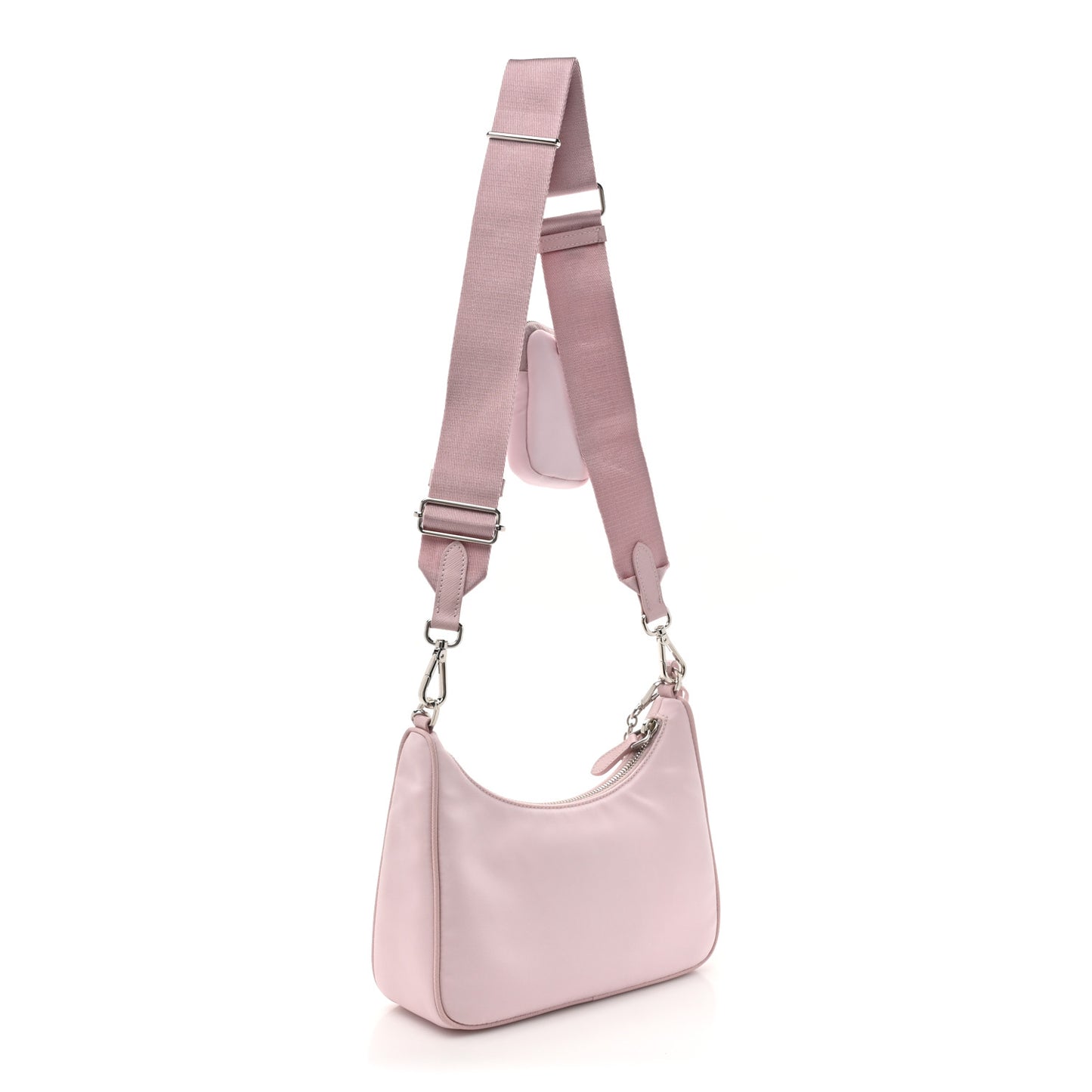 Nylon Re-Edition 2005 Shoulder Bag Alabastro