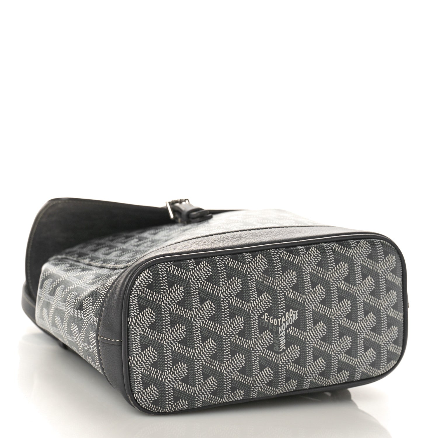 Goyard Goyardine Calfskin Mini Alpin Backpack Grey 4 of 11