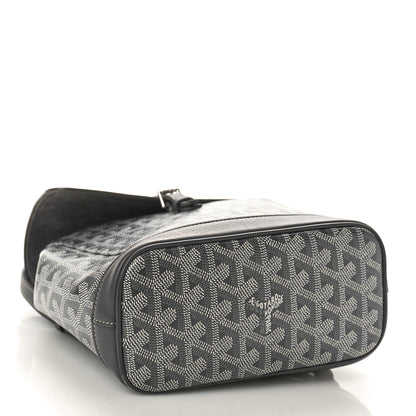 Goyard Goyardine Calfskin Mini Alpin Backpack Grey 4 of 11