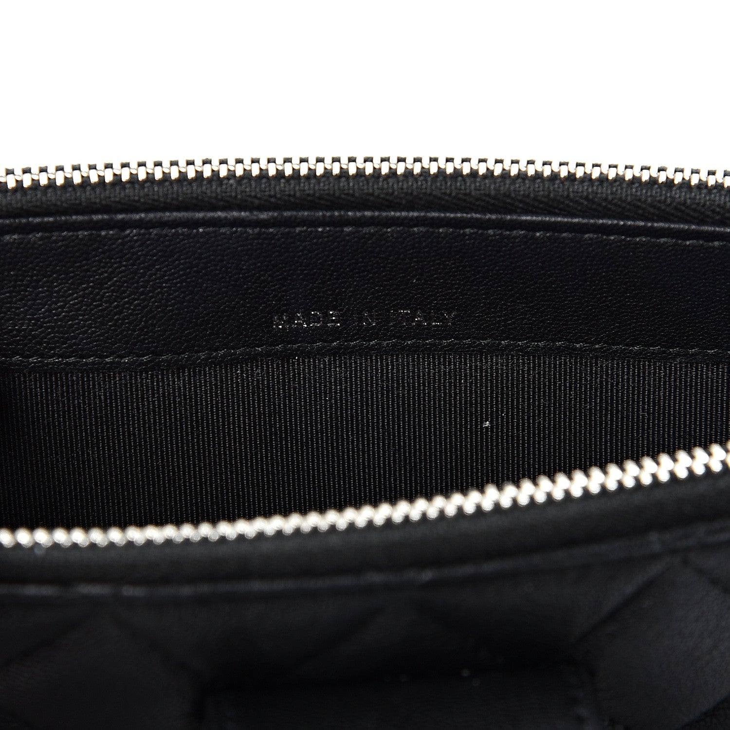 Chanel Goatskin Quilted CC Box Clutch With Chain Black 6 of 11