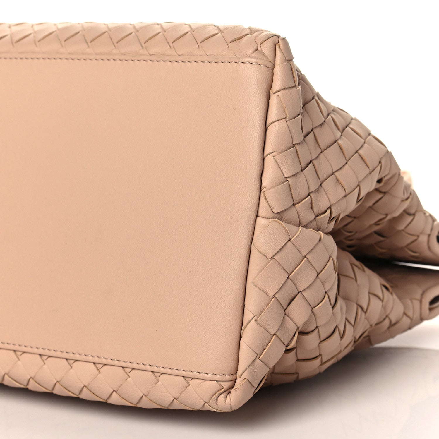 Bottega Veneta Nappa Intrecciato Accordion Nude 10 of 10