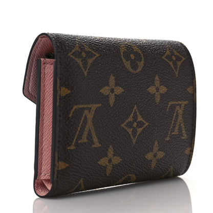 Louis Vuitton Monogram Victorine Wallet Rose Ballerine 3 of 10