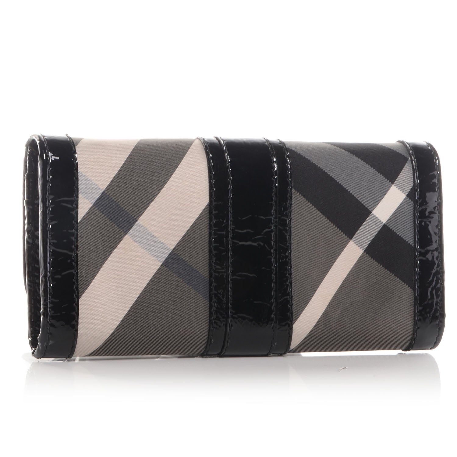 Burberry Beat Check Penrose Continental Wallet Black 3 of 7