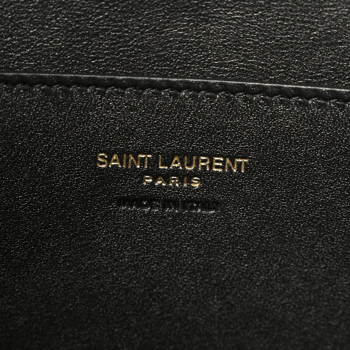 Lambskin Large Cassandre Envelope Pouch Light Musk
