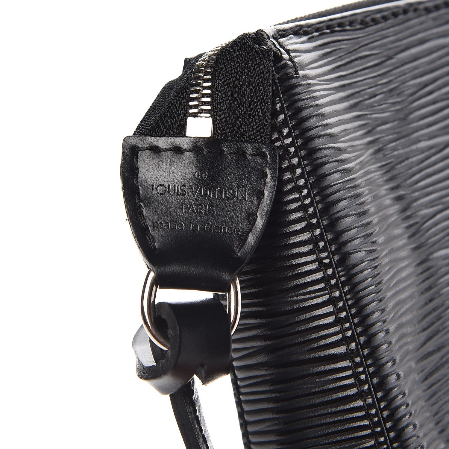 Louis Vuitton Epi Pochette Accessories NM Black 6 of 7