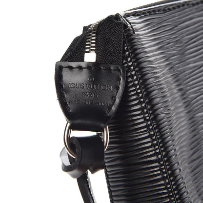 Louis Vuitton Epi Pochette Accessories NM Black 6 of 7