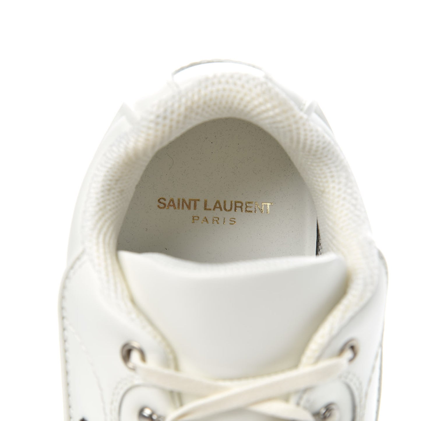 Calfskin Jump Low Top Sneakers 41 Optic White
