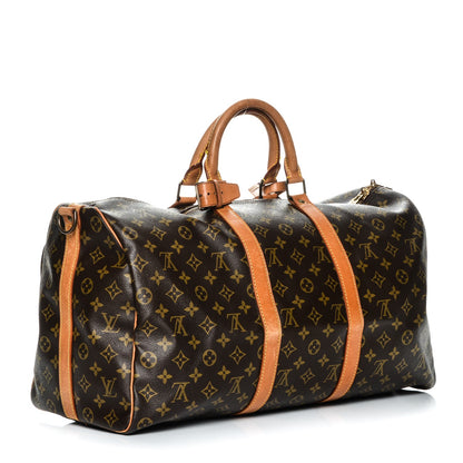 Louis Vuitton Monogram Keepall Bandouliere 50 3 of 10