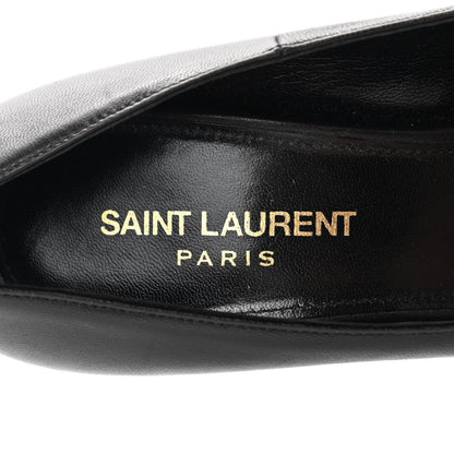 Saint Laurent Calfskin Opyum 110 Pumps 36 Black 6 of 10