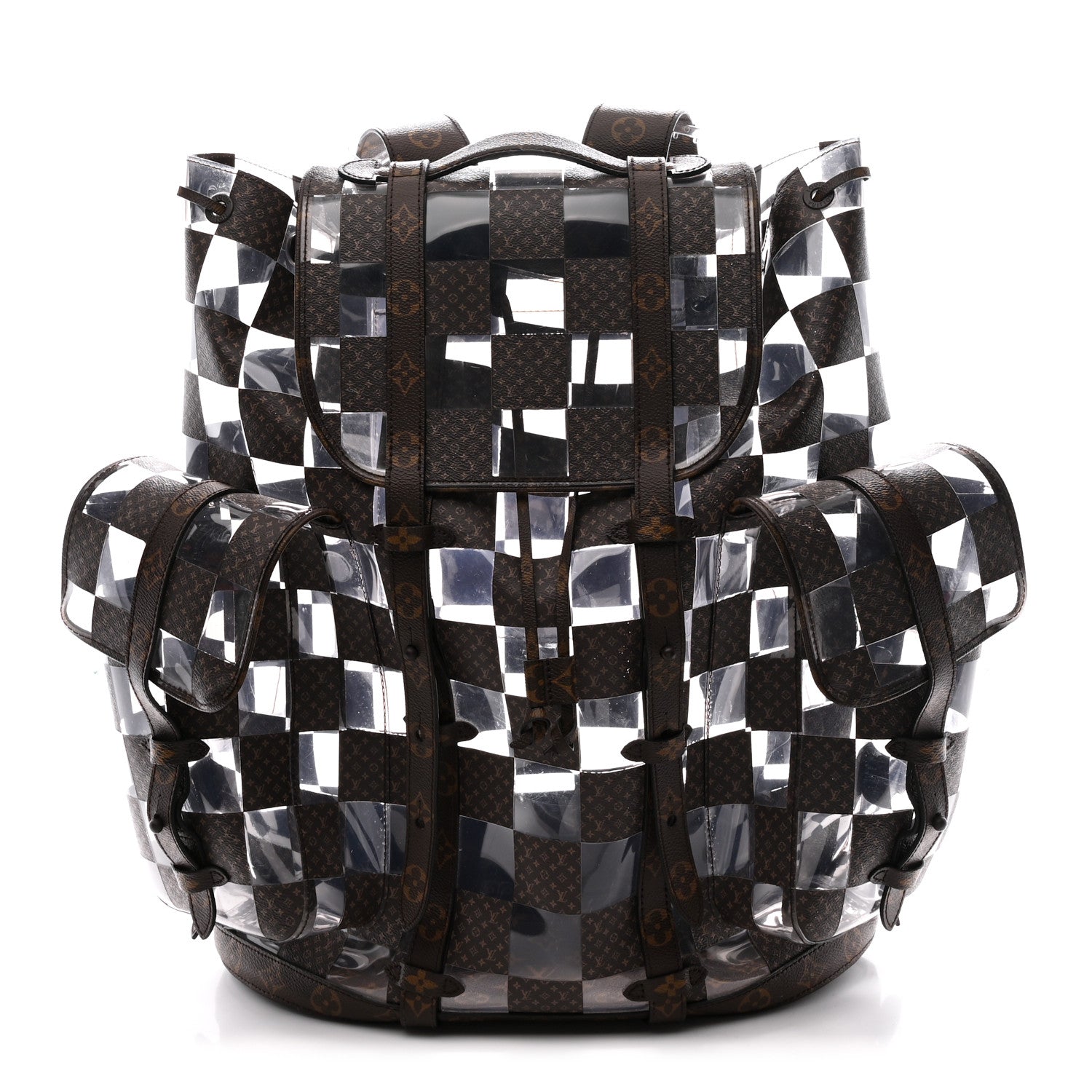 Louis Vuitton PVC Monogram Chess Christopher GM 1 of 9