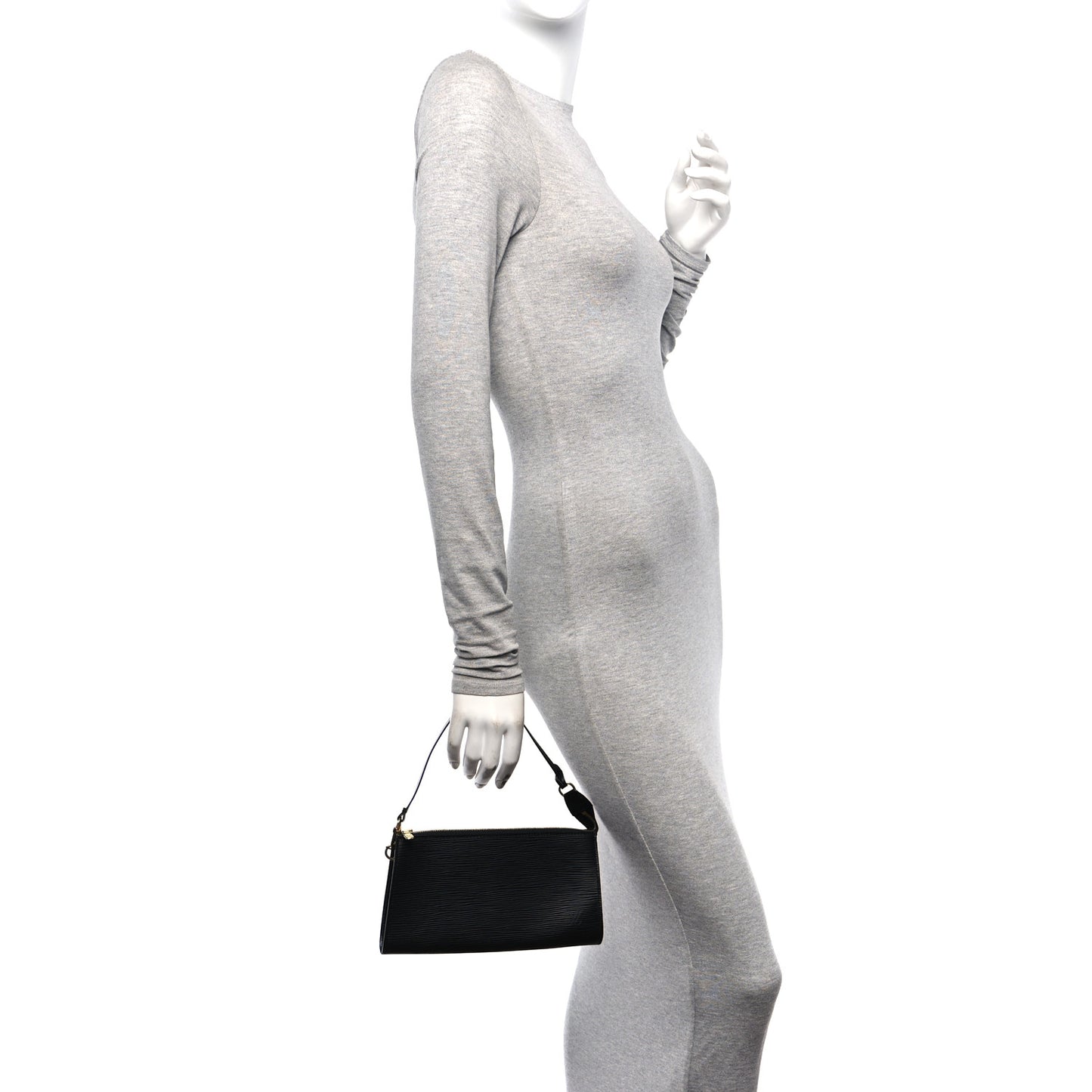 Epi Pochette Accessories 24 Black