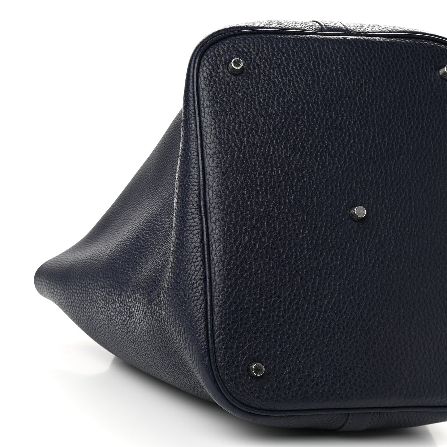 Taurillon Clemence Picotin Lock 26 GM Bleu Nuit