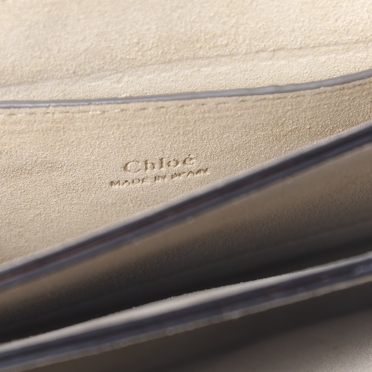 Chloe Suede Calfskin Small Faye Shoulder Bag Tobacco 6 of 14