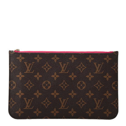 Louis Vuitton Monogram Neverfull MM GM Pochette Pivoine 1 of 7