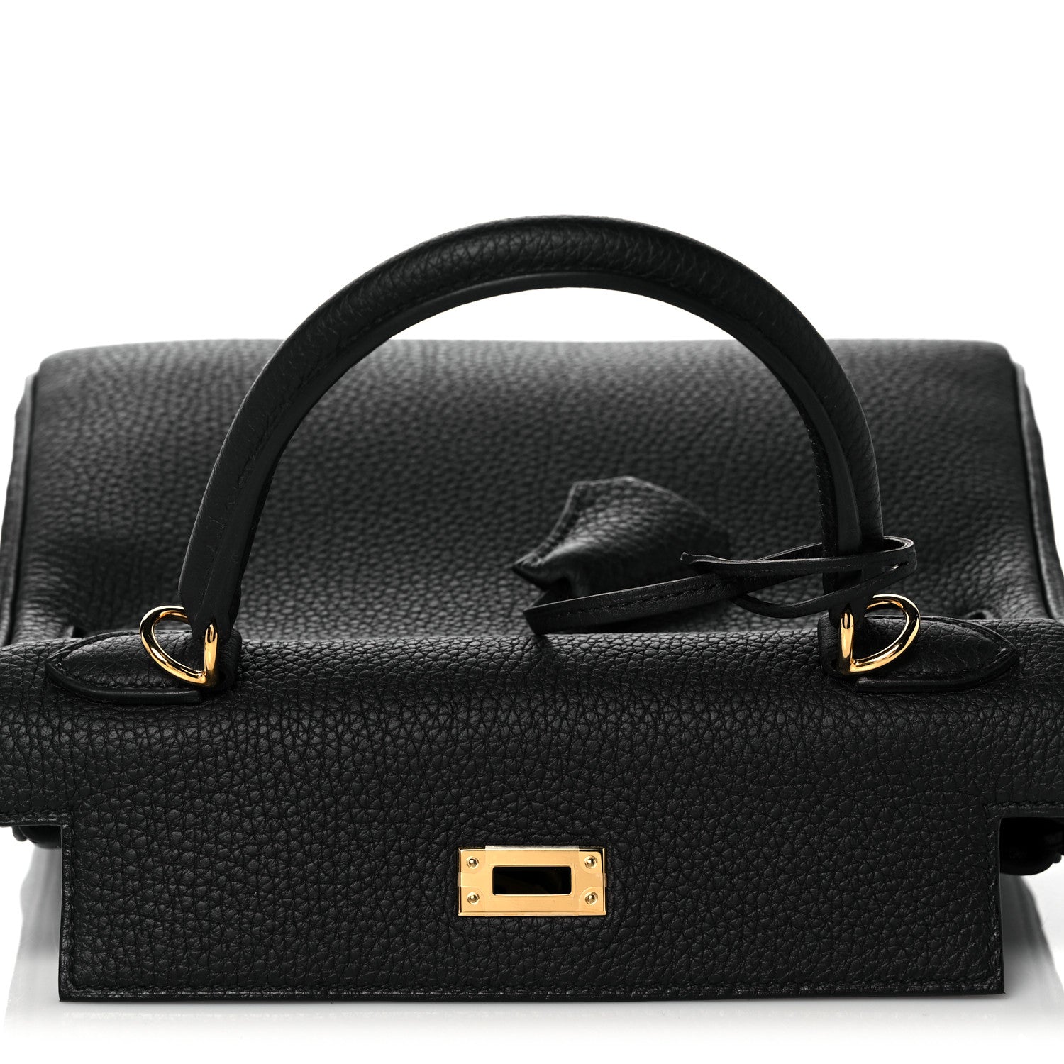 Hermes Togo Kelly Retourne 25 Black 16 of 38