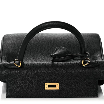 Hermes Togo Kelly Retourne 25 Black 16 of 38