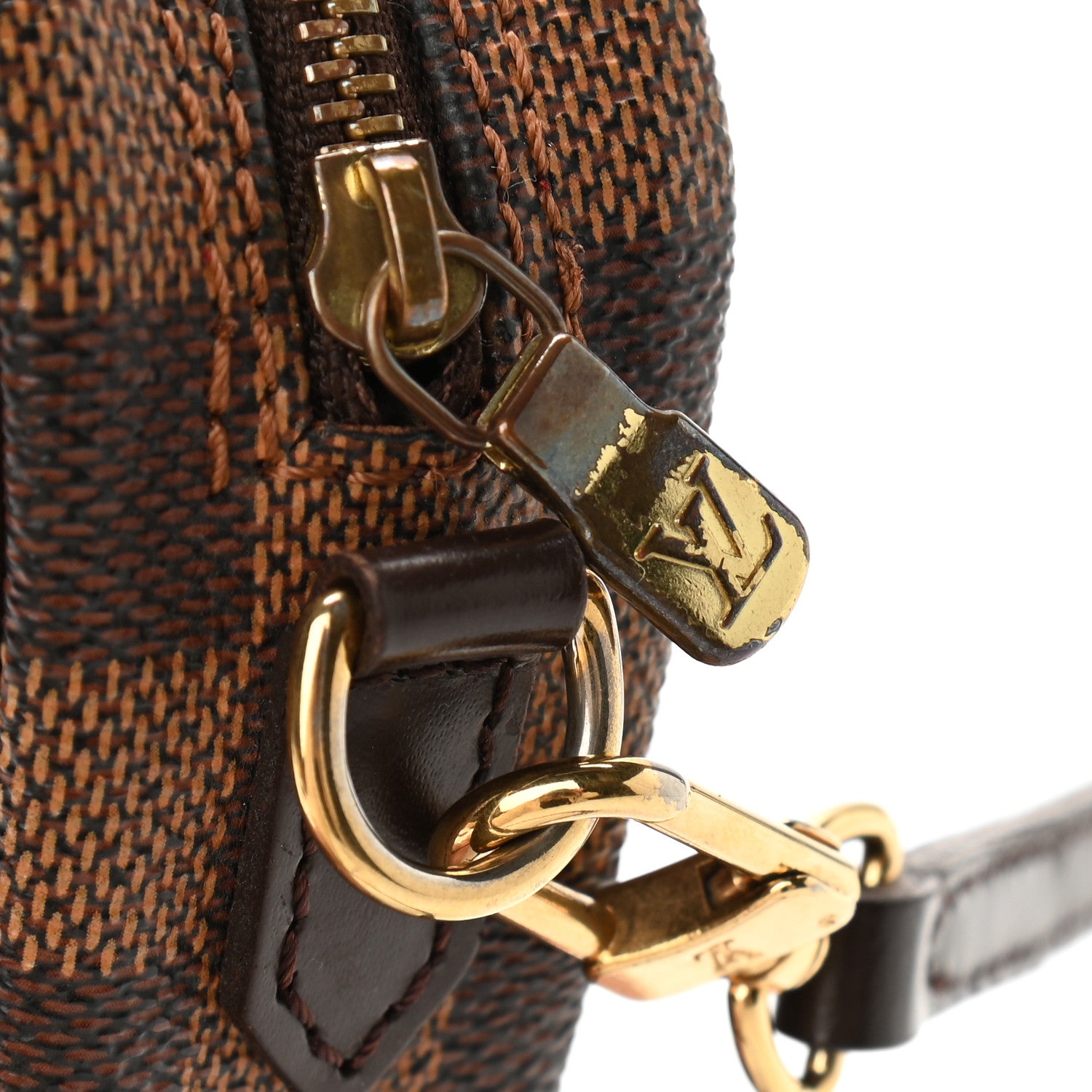 Louis Vuitton Damier Ebene Pochette Ipanema 10 of 10