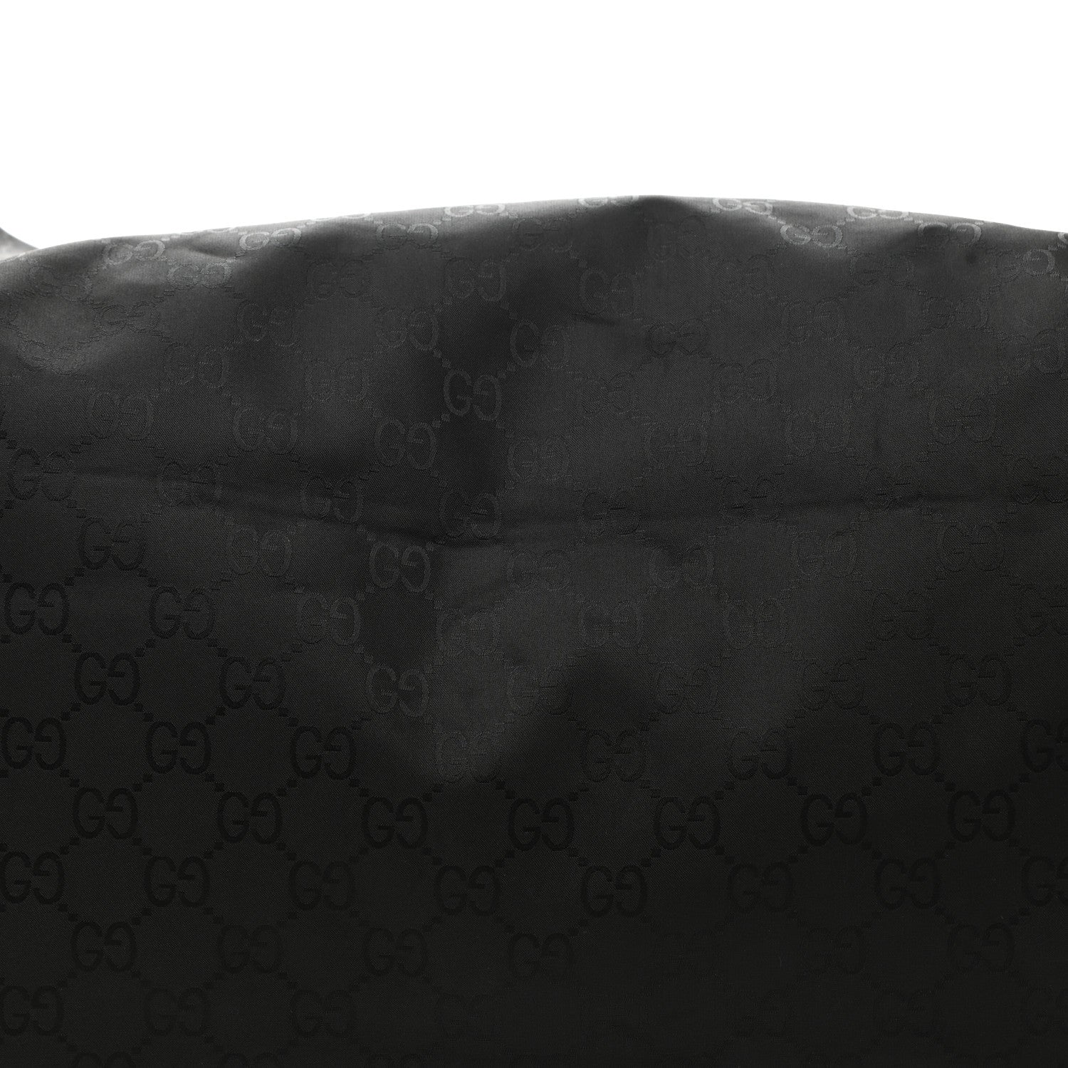 Gucci Nylon Monogram Travel Hobo Black 8 of 11