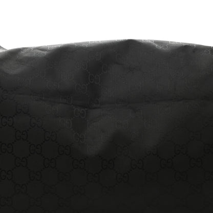 Gucci Nylon Monogram Travel Hobo Black 8 of 11