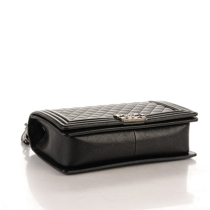 Chanel Caviar Quilted New Medium Boy Flap Black 4 of 7
