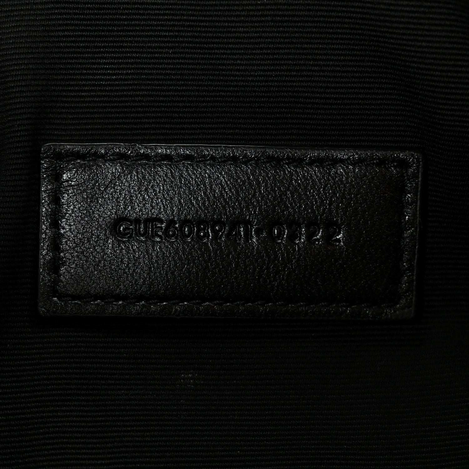 Saint Laurent Grained Lambskin Quilted Mini Becky Double Zip Bag Black 9 of 12
