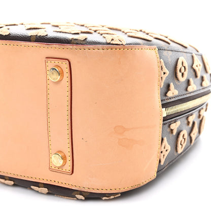 Louis Vuitton Monogram Tuffetage Deauville Cube Caramel 9 of 10