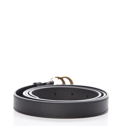 Gucci Calfskin Double G 20mm Belt 100 40 Black 3 of 6