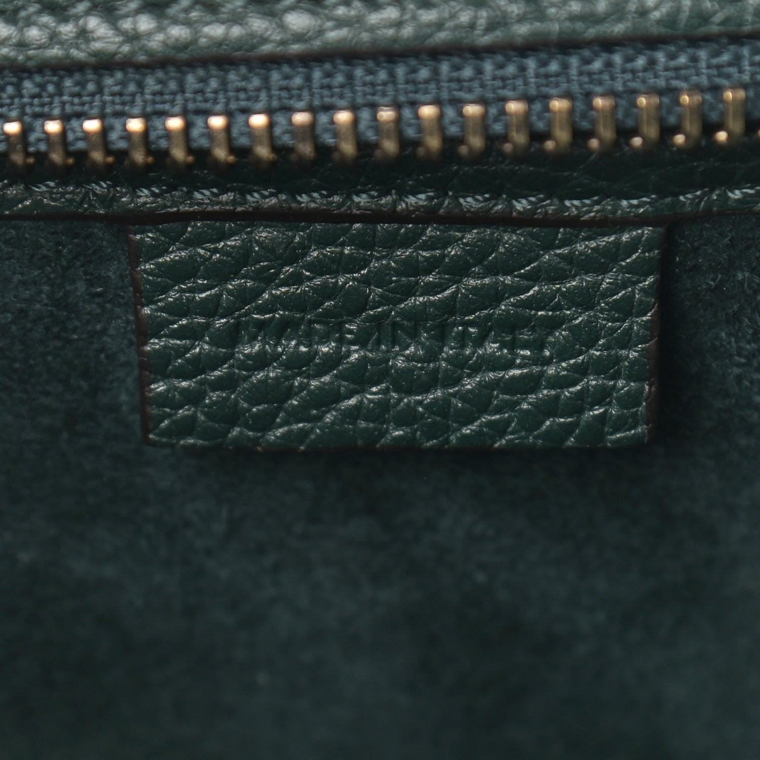 Celine Drummed Calfskin Nano Luggage Amazone 7 of 10