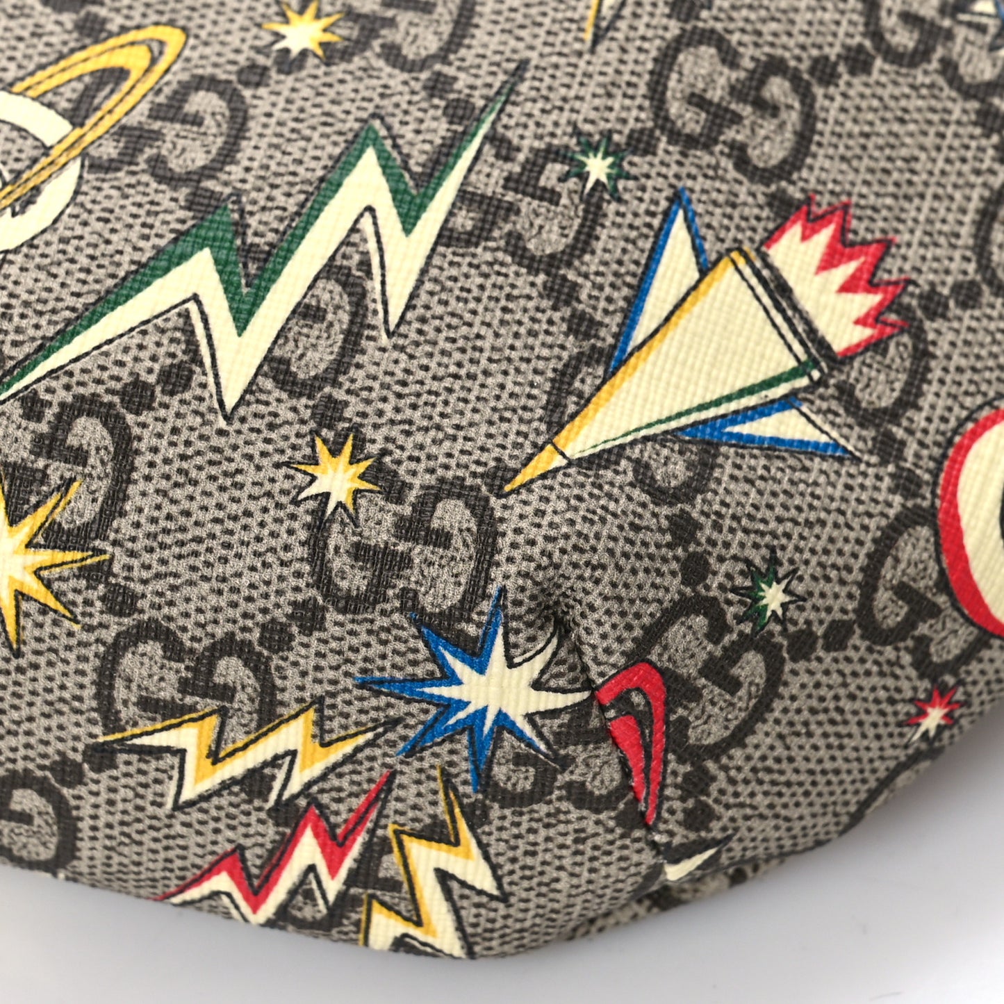 GG Supreme Monogram Childrens Space Print Belt Bag Multicolor