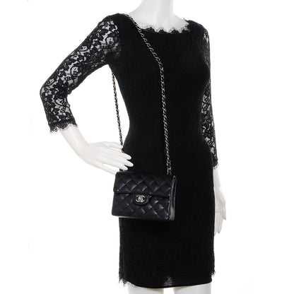 Chanel Caviar Quilted Mini Square Flap Bag Black 2 of 9