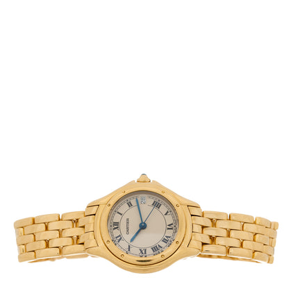 Cartier 18K Yellow Gold 26mm Cougar Quartz Watch 2 of 4