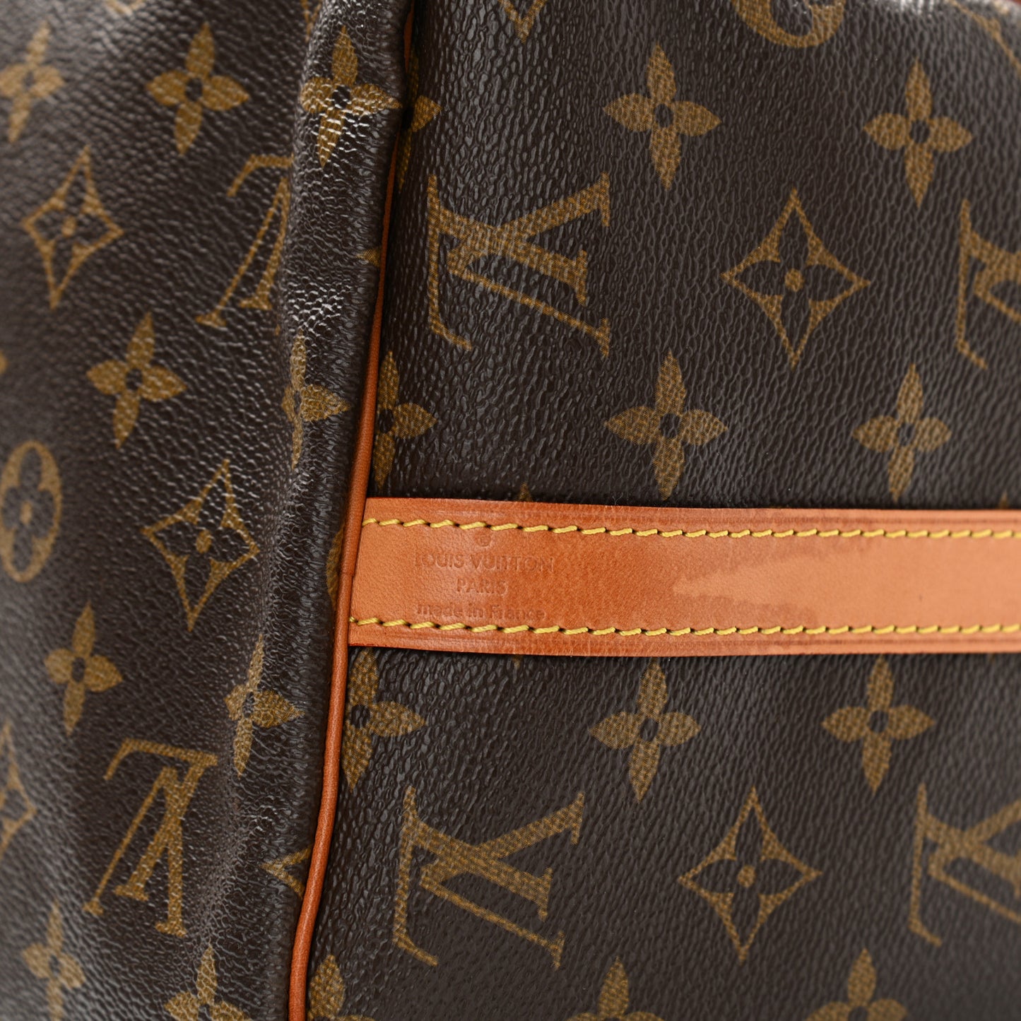 Monogram My LV Heritage Speedy Bandouliere 30 Blue Marine Gris